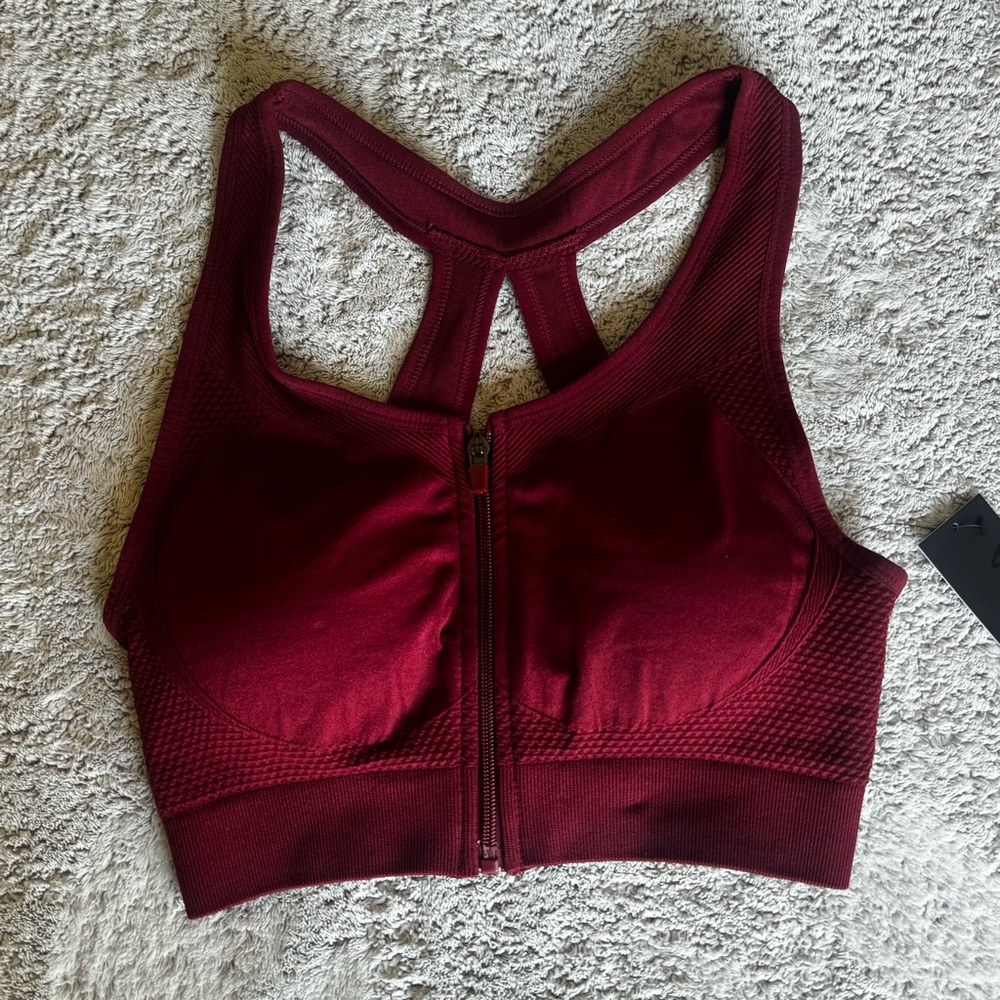 Seamless Delta Zipper Bra❤️
